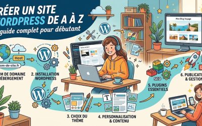 Créer un site WordPress de A à Z : Le guide complet pour débutant