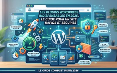 Les plugins WordPress indispensables en 2026 : Le guide pour un site rapide et sécurisé